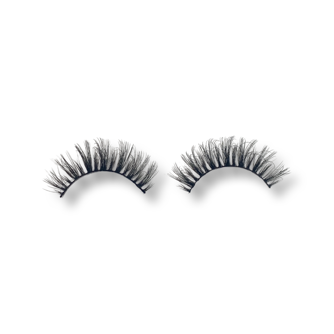 Russian mink strip lash, black owned beauty, strip lashes